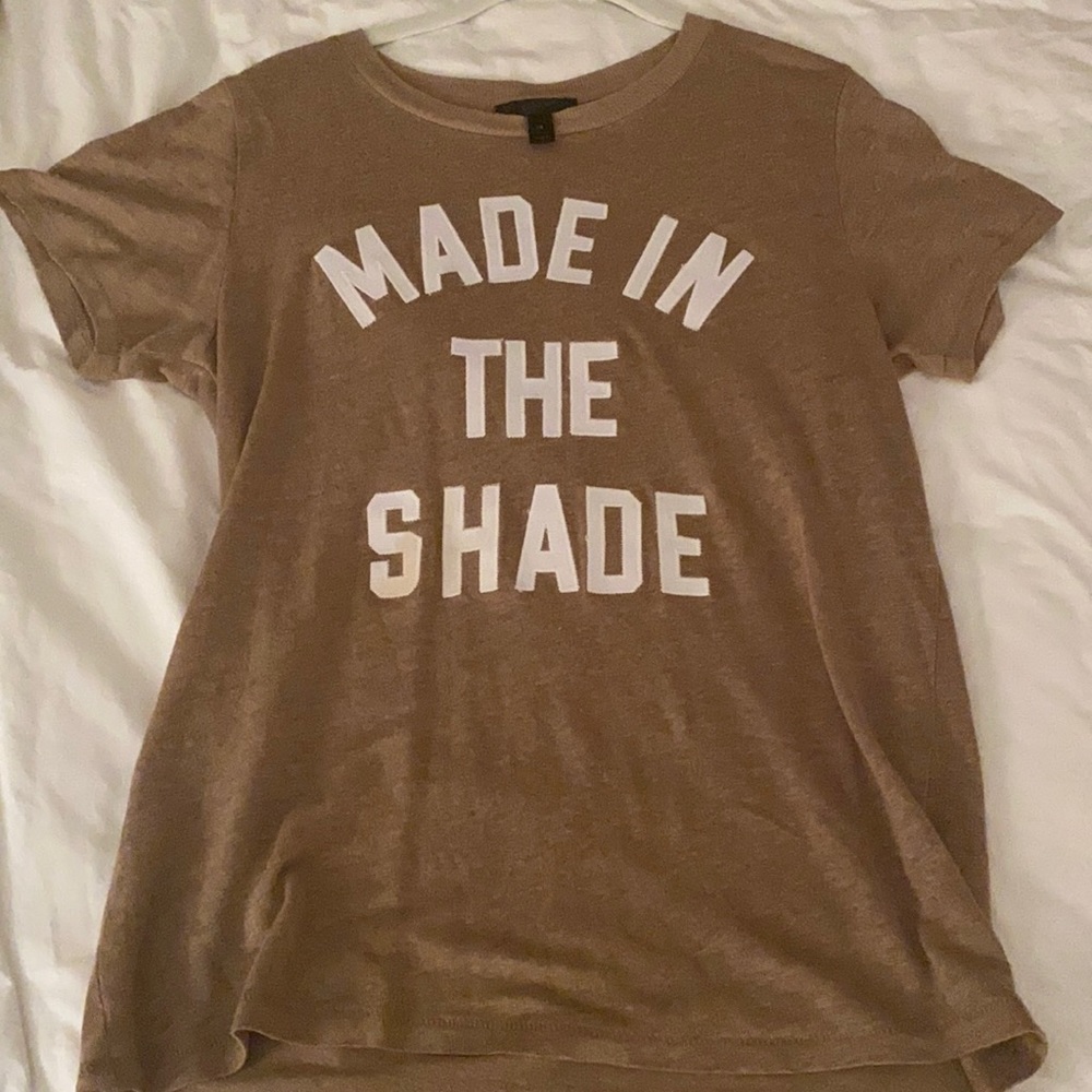 J Crew linen tee/t shirt